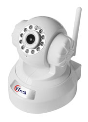 1.0M Pixels CMOS Robot IP Cameras